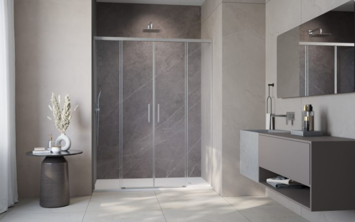 Cabina Idea 6 Brushed Nickel DWD [2]