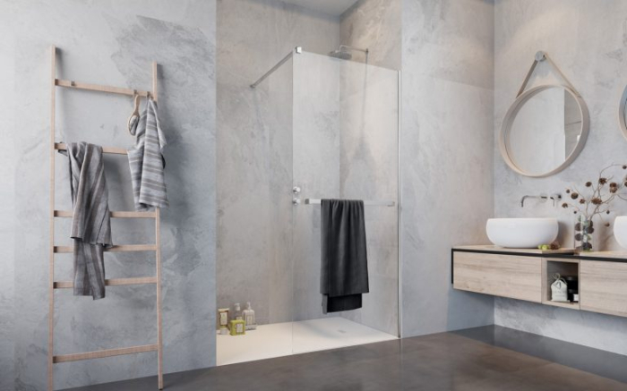 Cabina Modo New II cu port prosop – Crom [3]