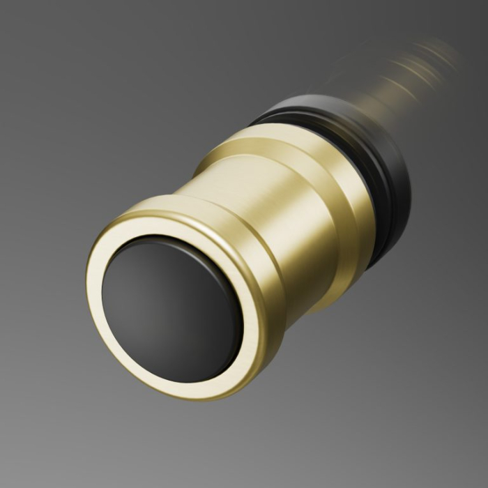 Cabina Nes 6 Brushed Light Gold DWB [6]