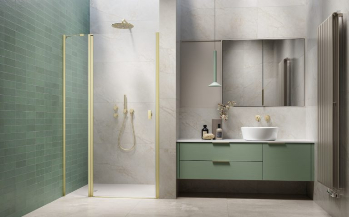 Cabina Nes 6 Brushed Light Gold DWJ II [2]