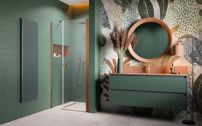 Cabina Nes 6 Brushed Copper DWS [2]