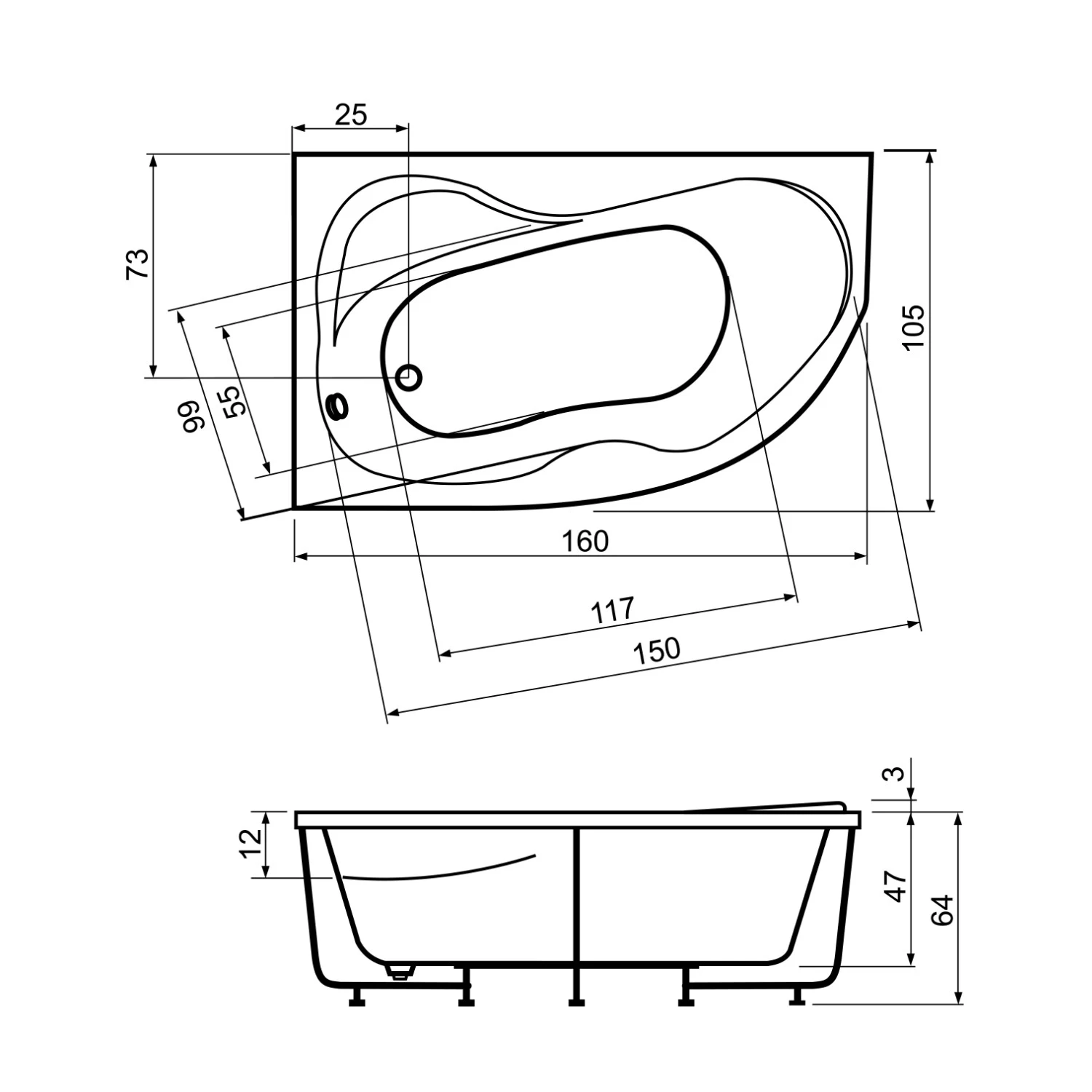 Cada CARINA - 150 X 105 X 64 [5]