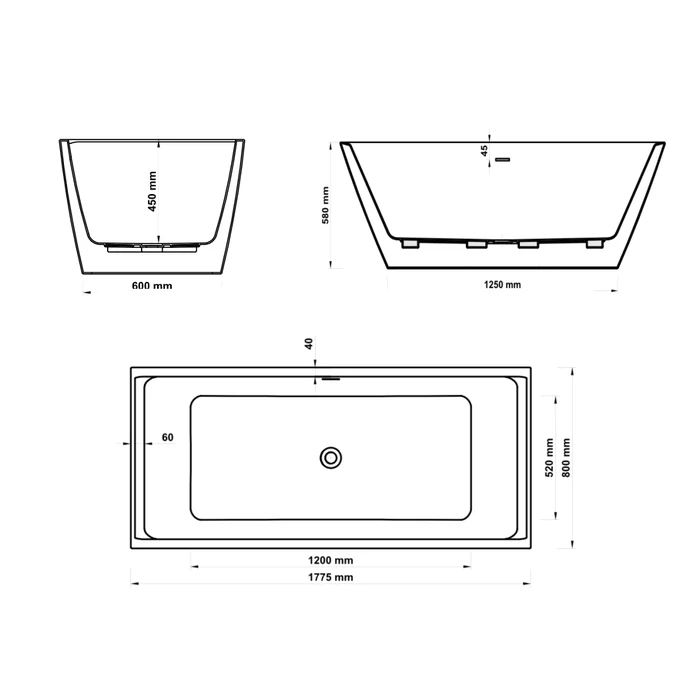 Cada de baie HADES [3]