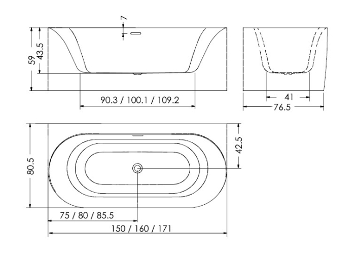 Cada de baie HARMONY [5]