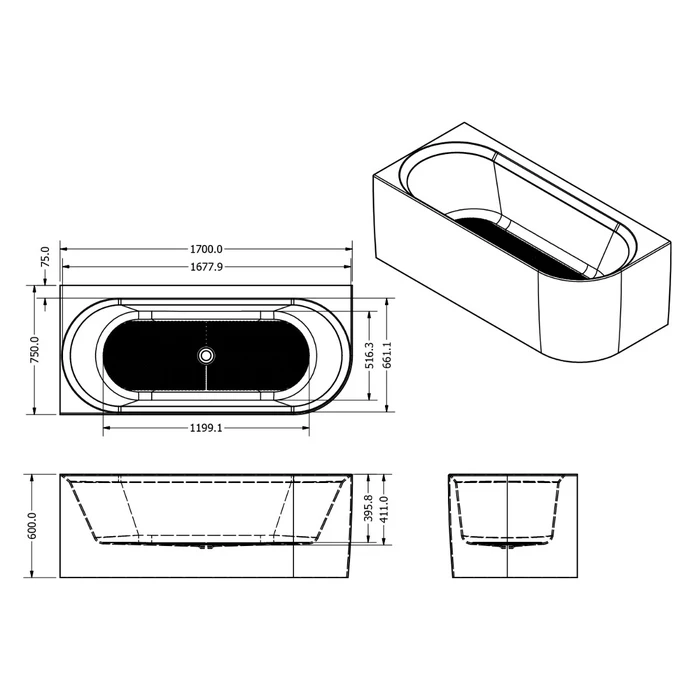 Cada de baie RAPSODY [5]