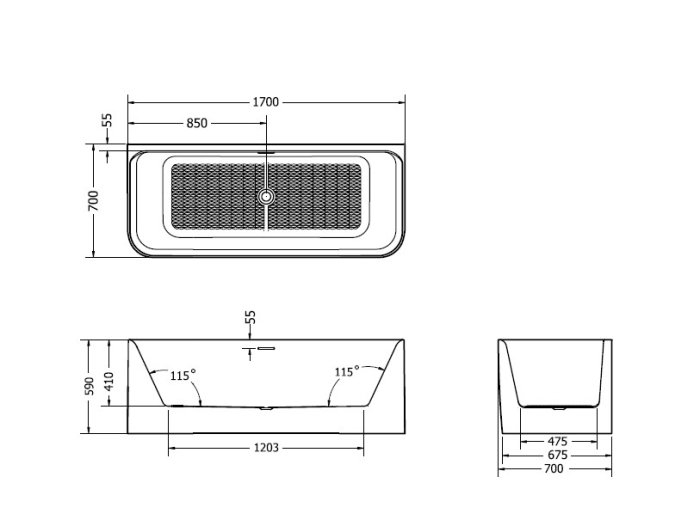 Cada de baie SYMPHONY [2]