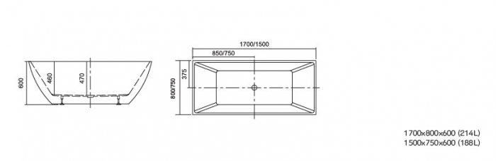 Cada Freestanding KERES BIANCO LUCIDO [2]