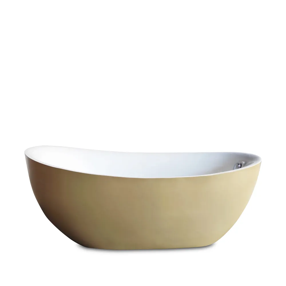 Cada LUXE - 177,5×80×58 cm, alb/auriu [2]