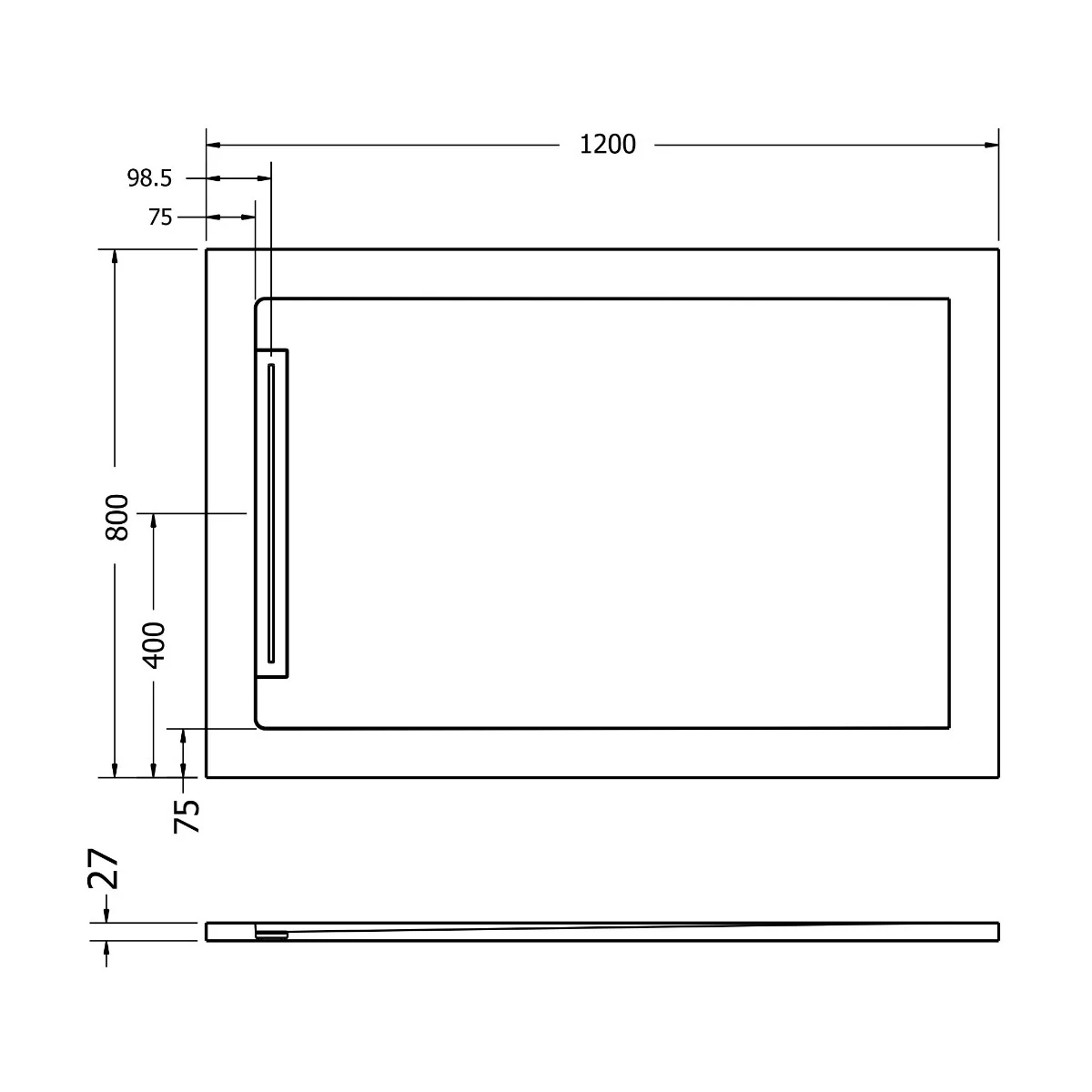 CADITA DUS COMPOZIT + SIFON FREYA [5]