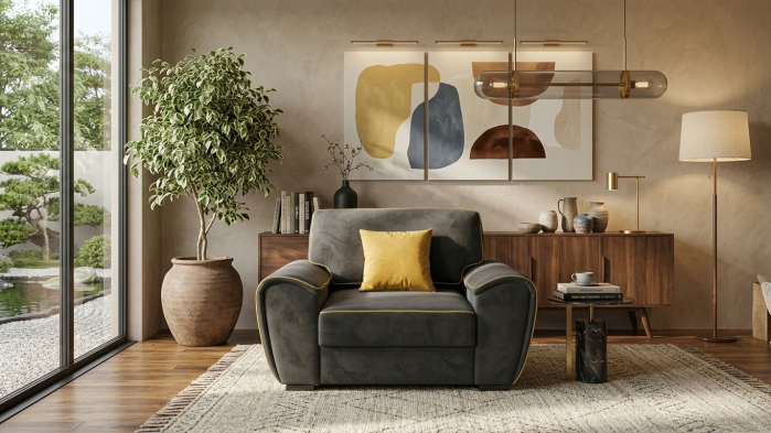 Fotoliu fix ANKARA – 129x104 cm [2]