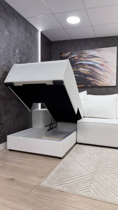 Canapea extensibila BOSTON 3 locuri + insula, 285x193 cm, extensie 160x153 cm [3]