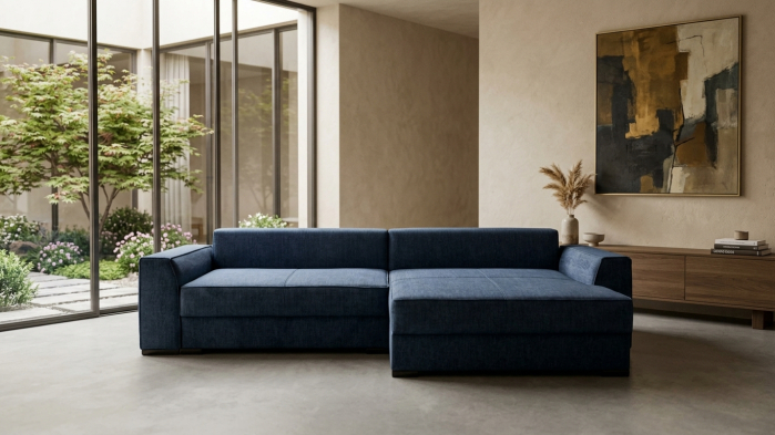 Canapea extensibilă CARO TWIN – 4 locuri, 306 x 104 cm, extensie 254 x 153 cm [2]