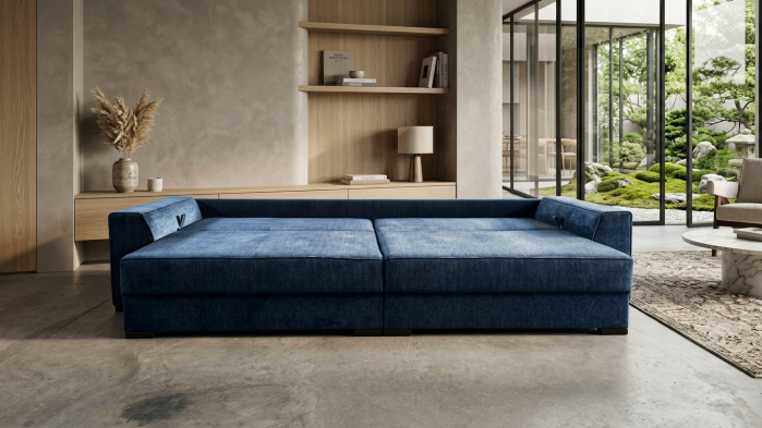 Canapea extensibilă CARO TWIN – 4 locuri, 306 x 104 cm, extensie 254 x 153 cm [3]