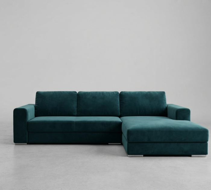 Canapea extensibilă IRINAS – 2 locuri + insulă, 300x170 cm, extensie 160x153 cm [3]