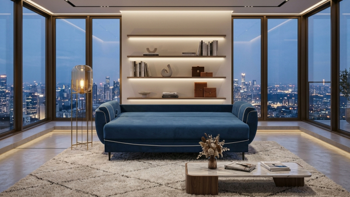 Canapea extensibila PARIS - 250x104 cm, extensie 190x153 cm [2]
