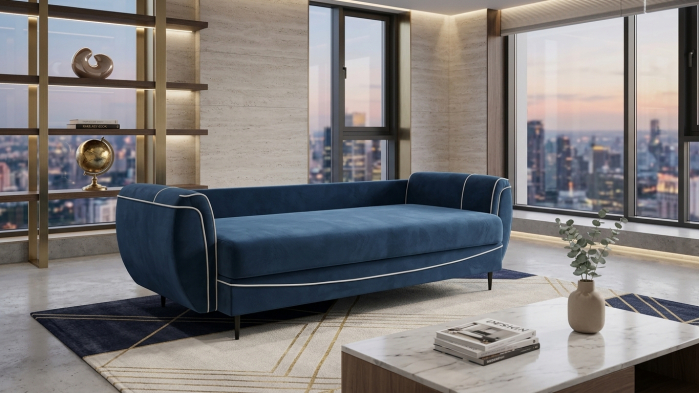 Canapea extensibila PARIS - 250x104 cm, extensie 190x153 cm [3]