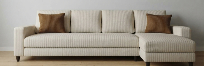 Canapea extensibilă PEPA – 3 locuri + insulă, 300x180 cm, extensie 190x153 cm [3]
