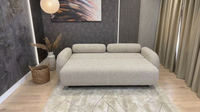 Canapea extensibilă HAGA cu lada de depozitare - 226x106 cm (extensie 190x153 cm) [3]