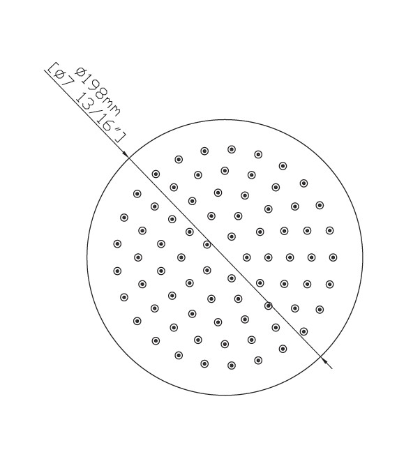 Cap de dus rotund - H13801 [2]