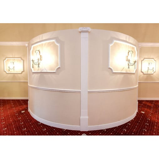 Capitel pilastru din poliuretan PL262 - 8x7x24.2 cm [2]