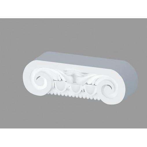 Capitel pilastru din poliuretan PL262 - 8x7x24.2 cm [3]