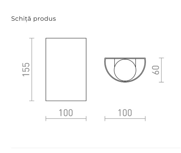 CAPRI RC - lampa de perete [2]