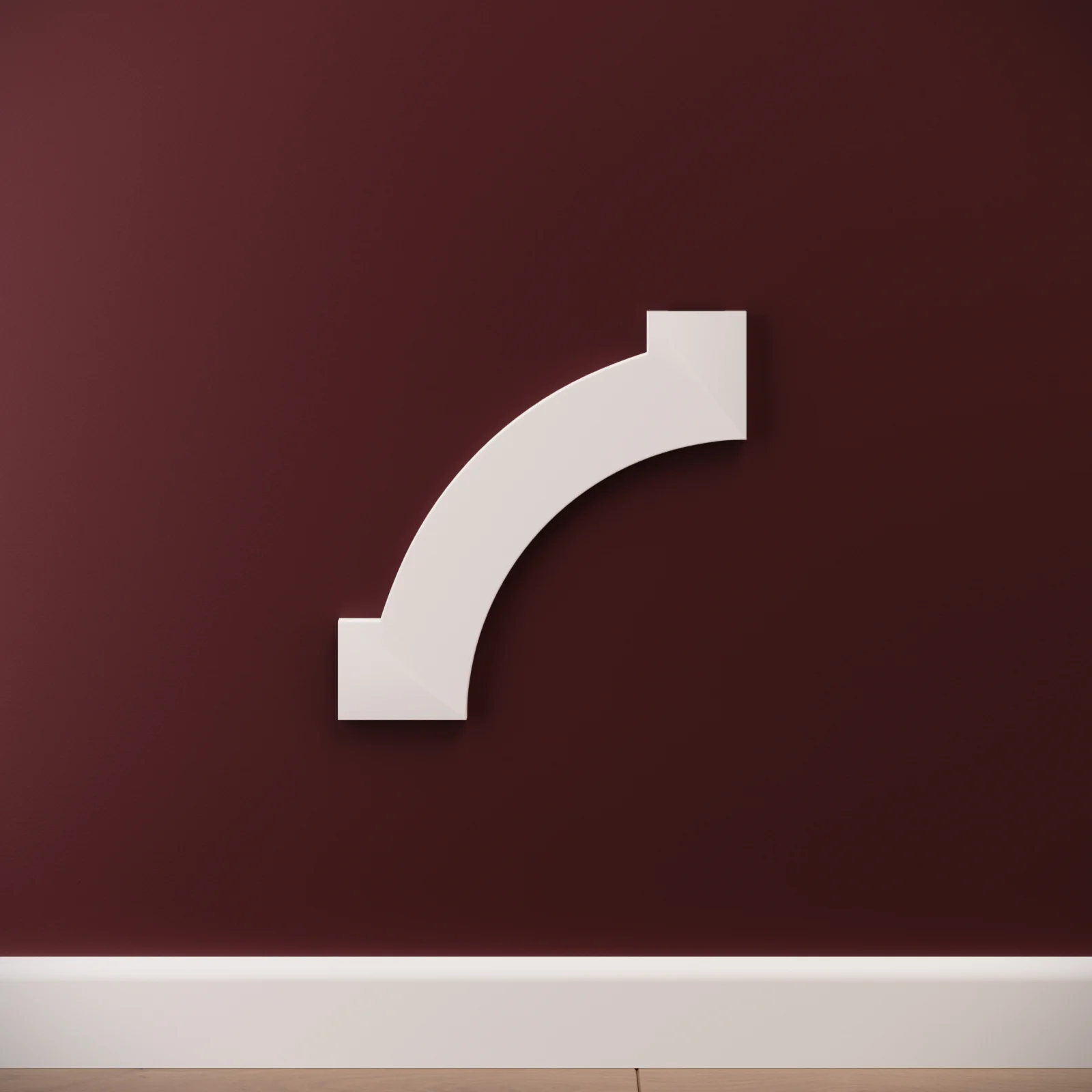 Chenar decorativ din poliuretan B18-2 - 19.7x19.7x1 cm [3]