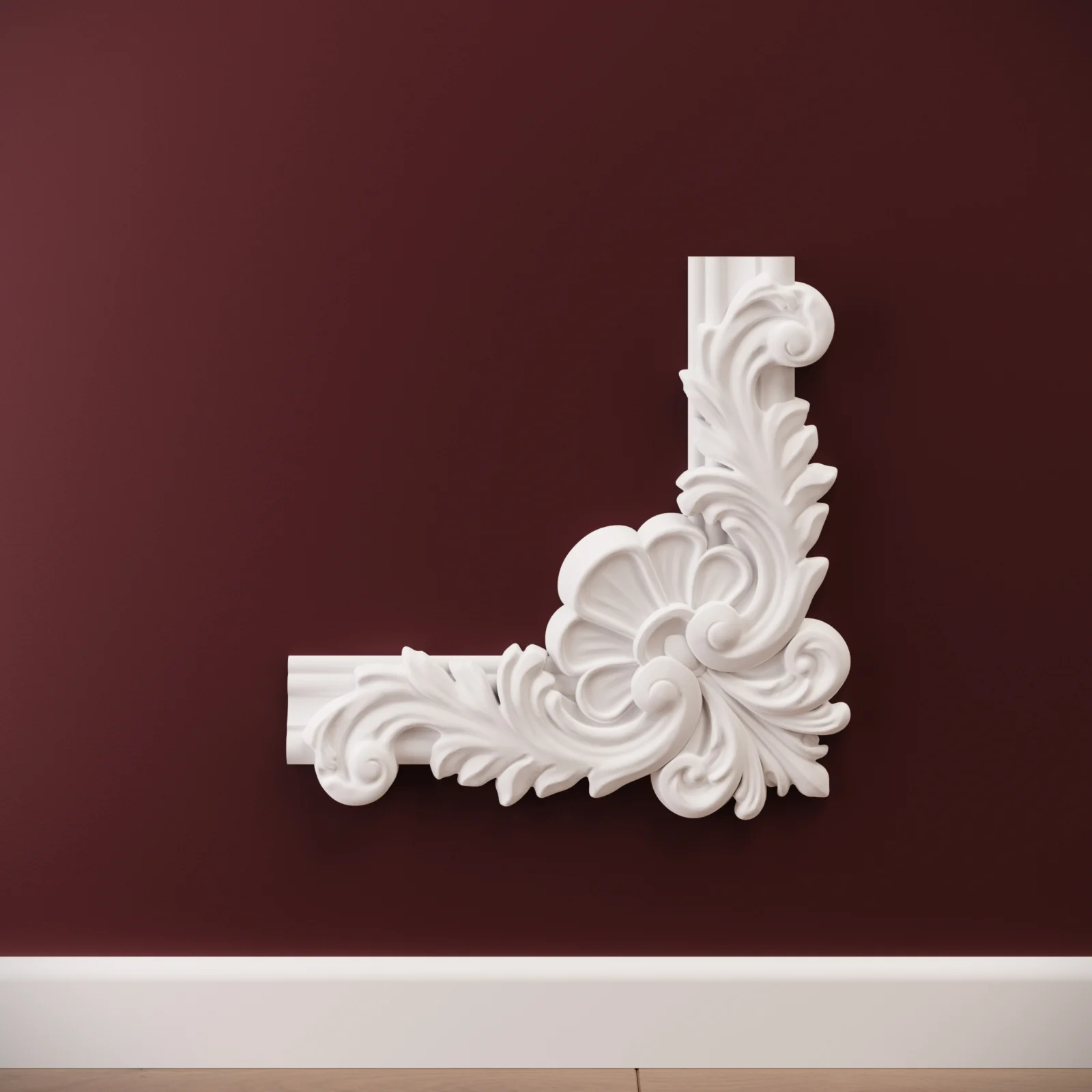 Chenar decorativ din poliuretan B19-3 - 26.8x26.8x3 cm [3]