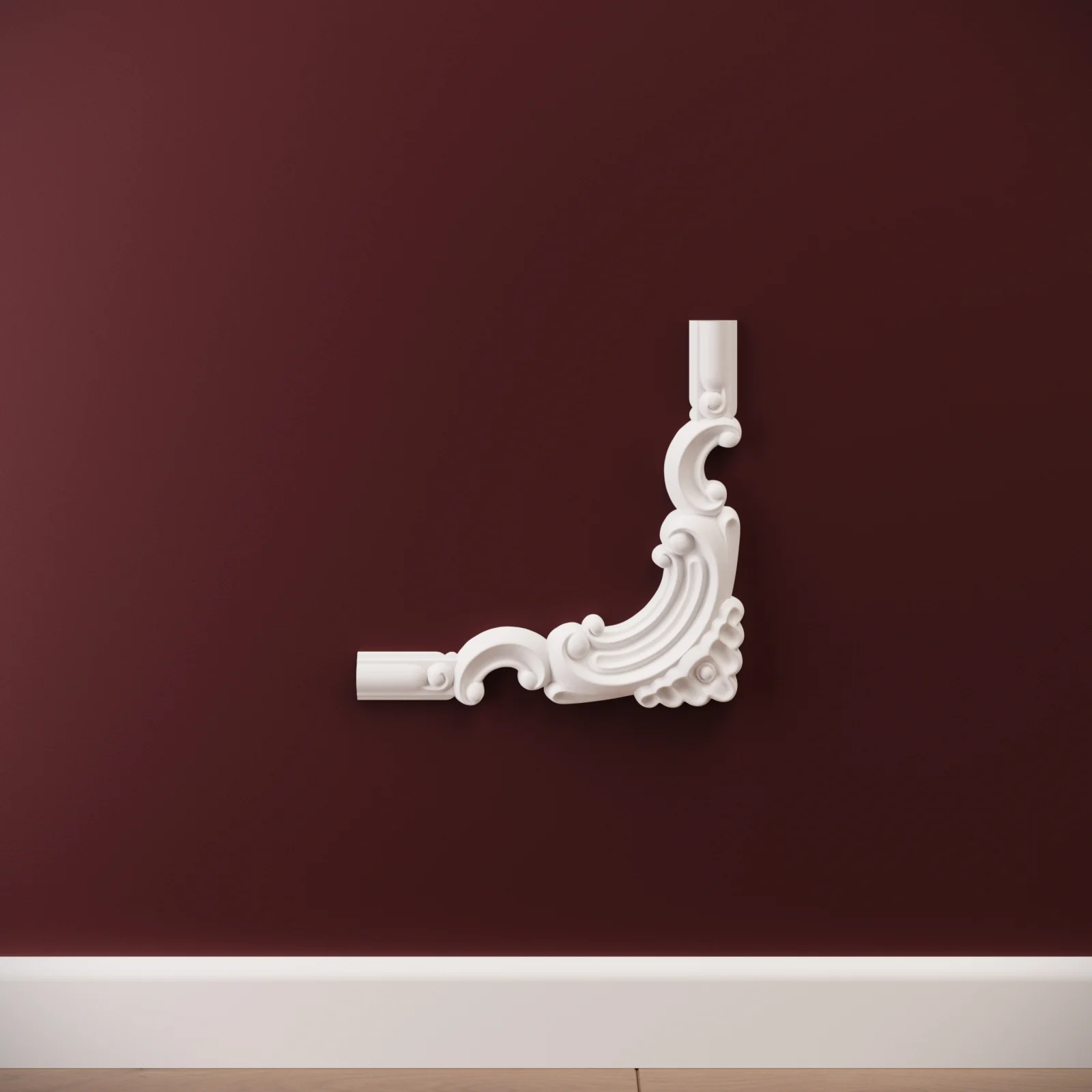 Chenar decorativ din poliuretan B21-2 - 19.5x19.5x1.2 cm [3]