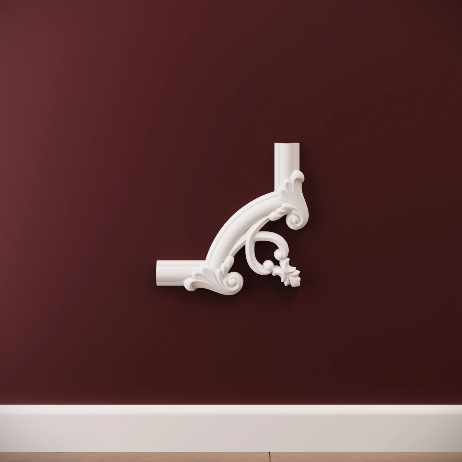 Chenar decorativ din poliuretan B22-2 - 18x18x1.6 cm [3]