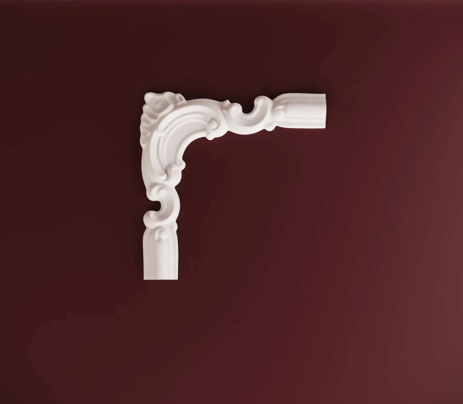 Chenar decorativ din poliuretan CR810BL - 20x1.8x19 cm [3]