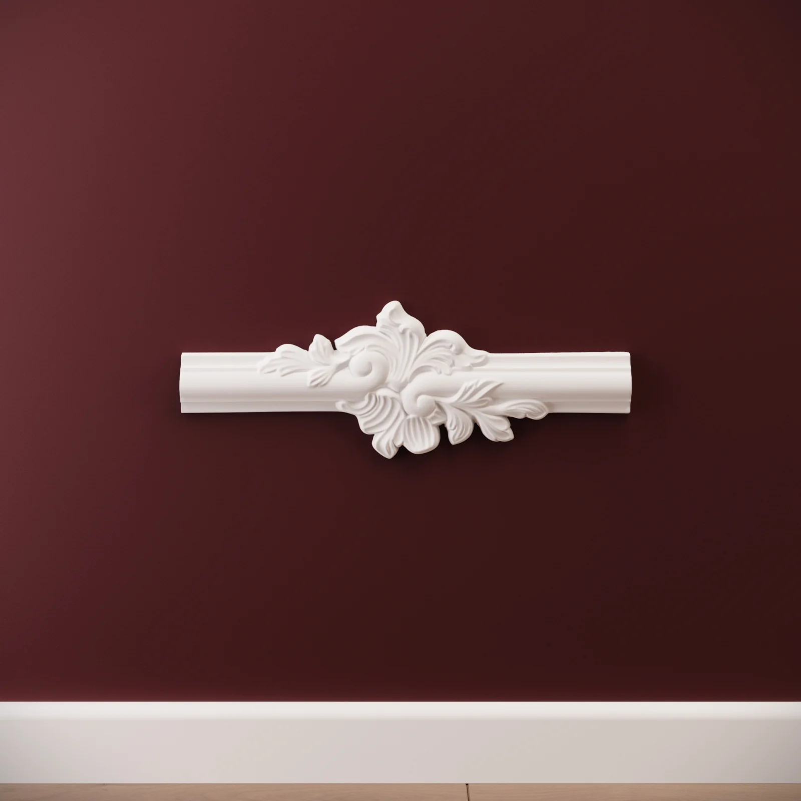 Chenar decorativ din poliuretan CR810D - 11x2x24.5 cm [3]