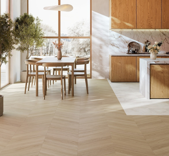 CHEVRON OAK OXFORD SANDED [3]