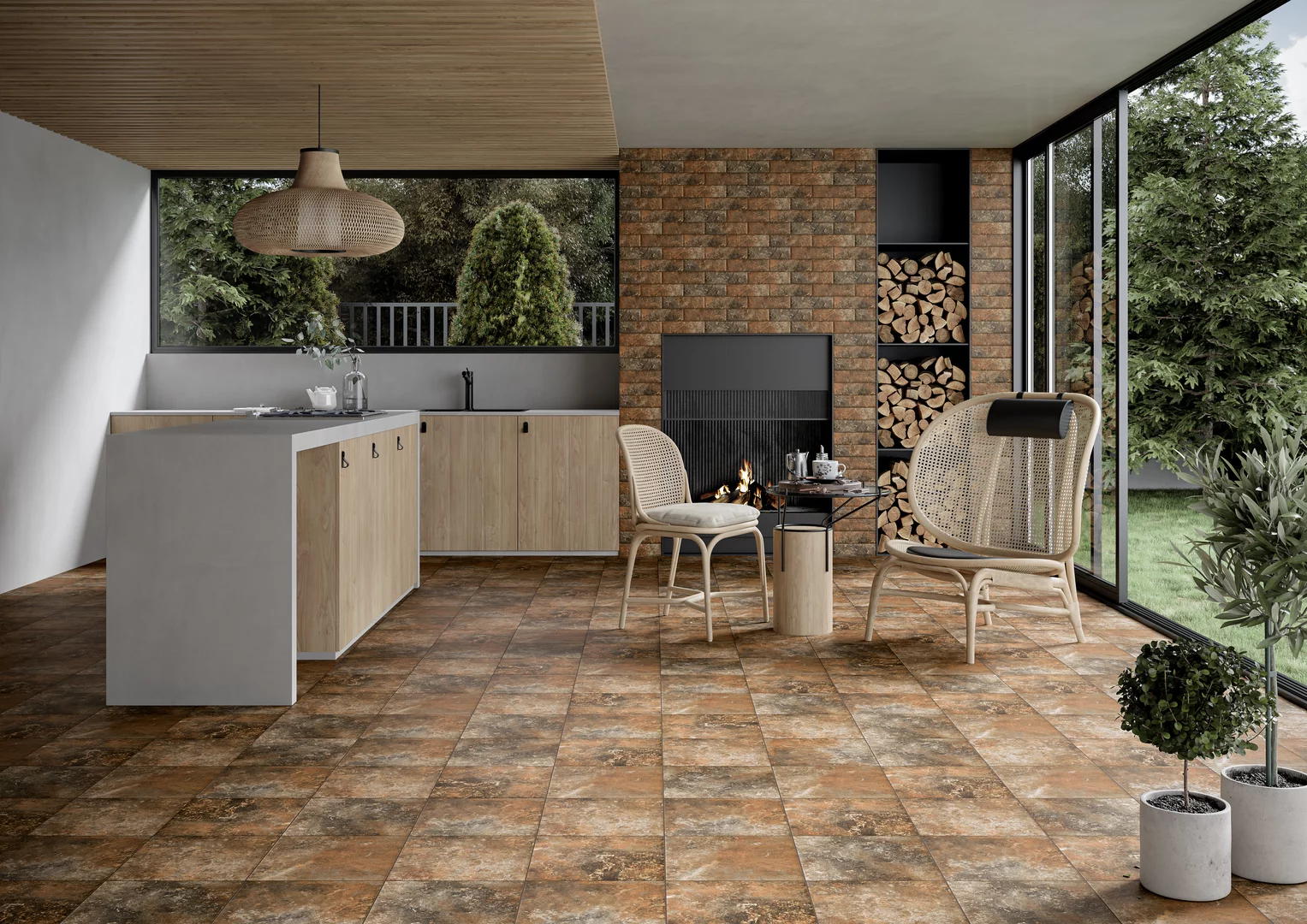 CLINKER ARTEON BROWN [5]