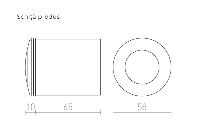 CLUB - Corp LED încastrat în perete [3]