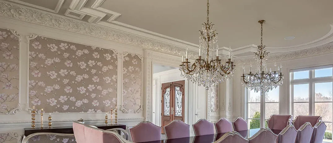 Coltar decorativ din poliuretan CR818B - 30x30x2.8 cm [3]