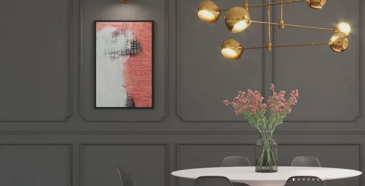 Chenar decorativ din poliuretan CR863B - 18x18x1.5 cm [4]