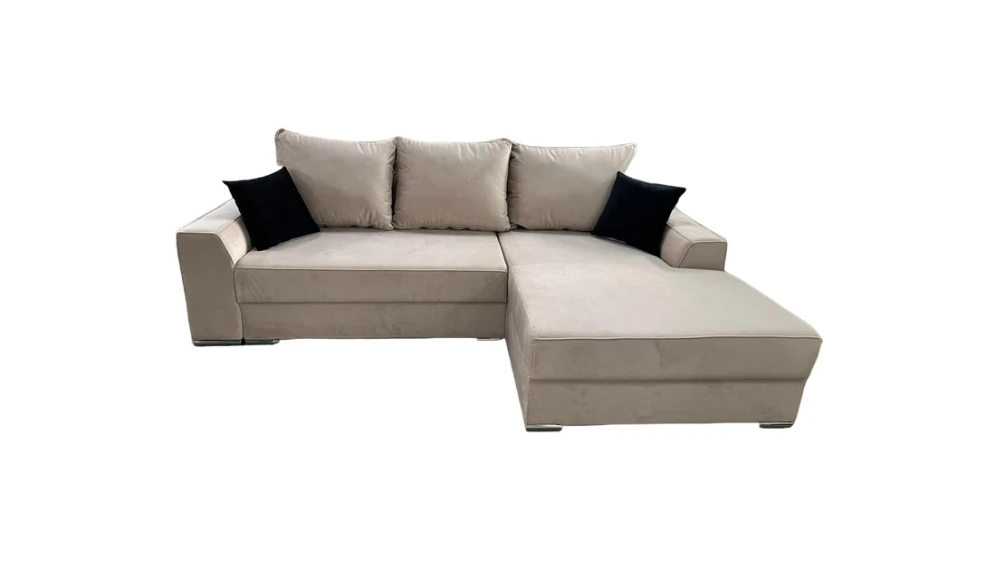 Colțar extensibil CARO Catifea – 260 × 170 cm, extensie 127x153 cm [4]