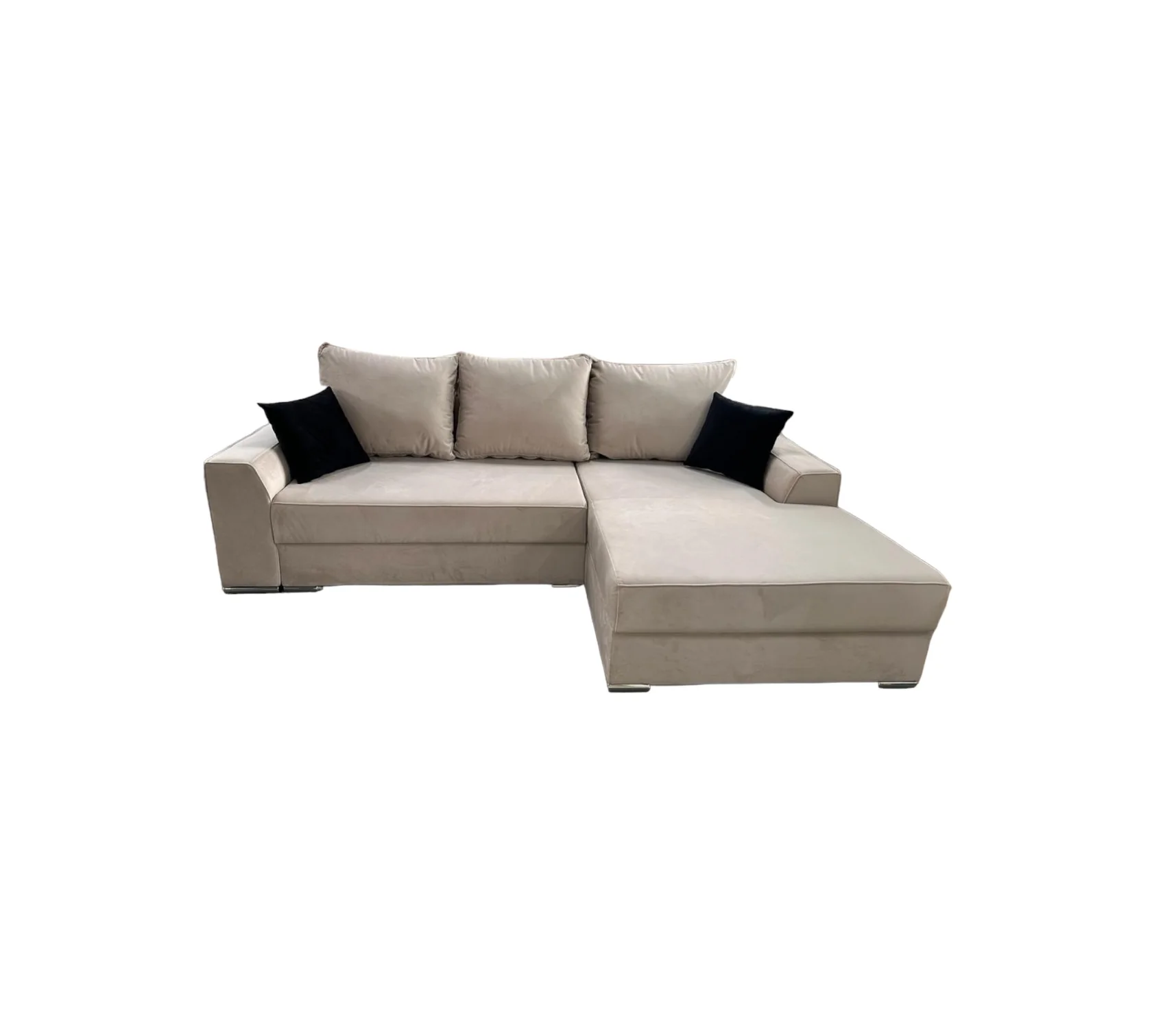Colțar extensibil CARO Catifea – 260 × 170 cm, extensie 127x153 cm [5]