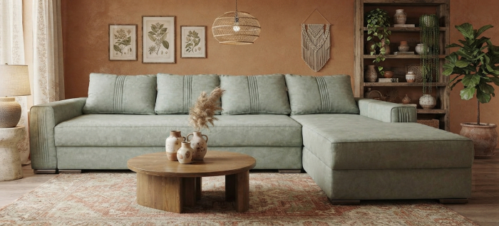 Colțar extensibil CRETA –  300x180 cm, extensie 190x153 cm [2]
