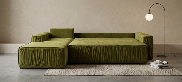 Coltar extensibil MILANO - 315x193 cm, suprafata extinsa 260 × 153 cm [2]