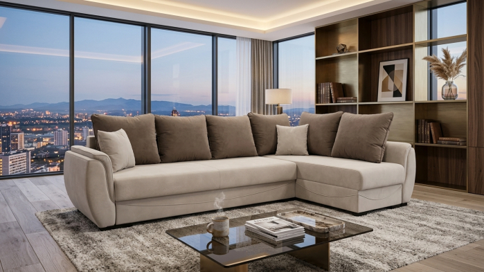 Coltar extensibil PARIS - 313x180 cm, extensie 190x153 cm [2]