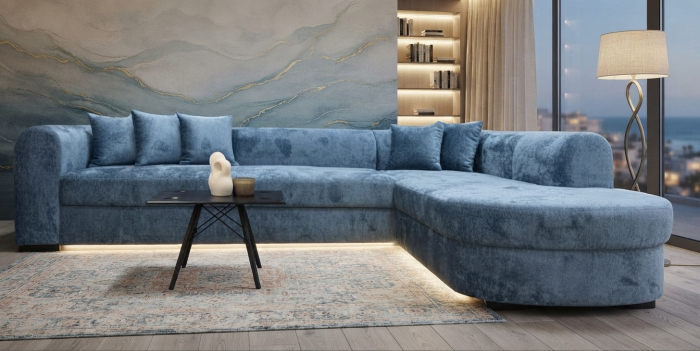 Coltar extensibil VERONA - 316x205 cm,intre brate 266 cm, extensie carut 190x140 cm [2]