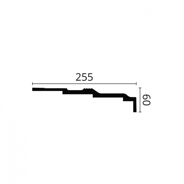 Cornisa decorativa AD21 255x60x2000 [2]