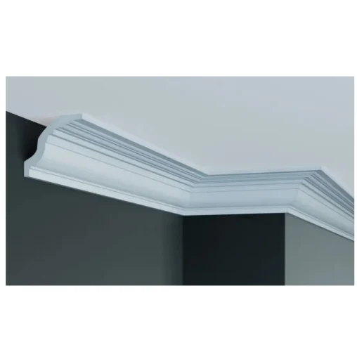 Cornisa decorativa din poliuretan P905 - 9.6x5.6x200 cm [2]