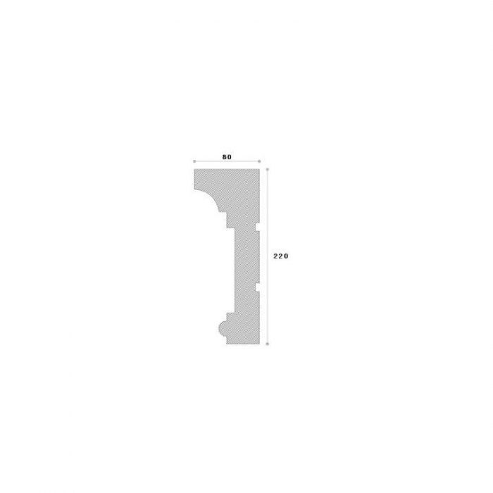 Cornisa decorativa exterior NC104 [3]
