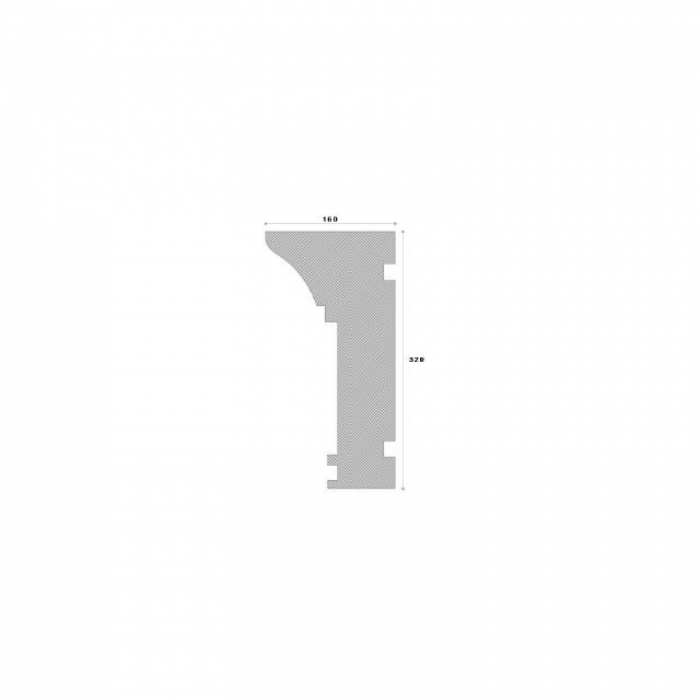 Cornisa decorativa exterior NC105 [2]