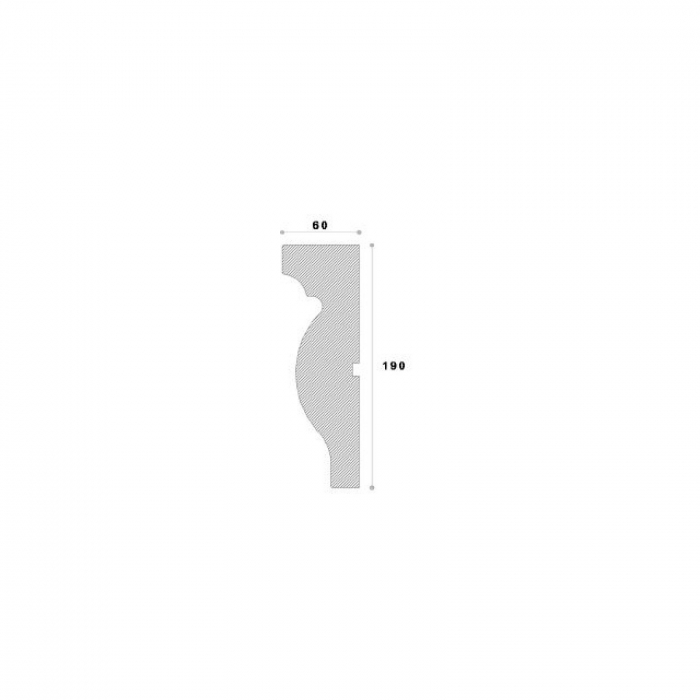 Cornisa decorativa exterior NC160 [2]