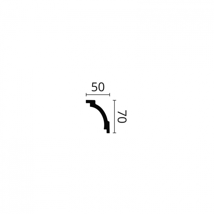 Cornisa flexibila Z16 70x50x2000 [2]
