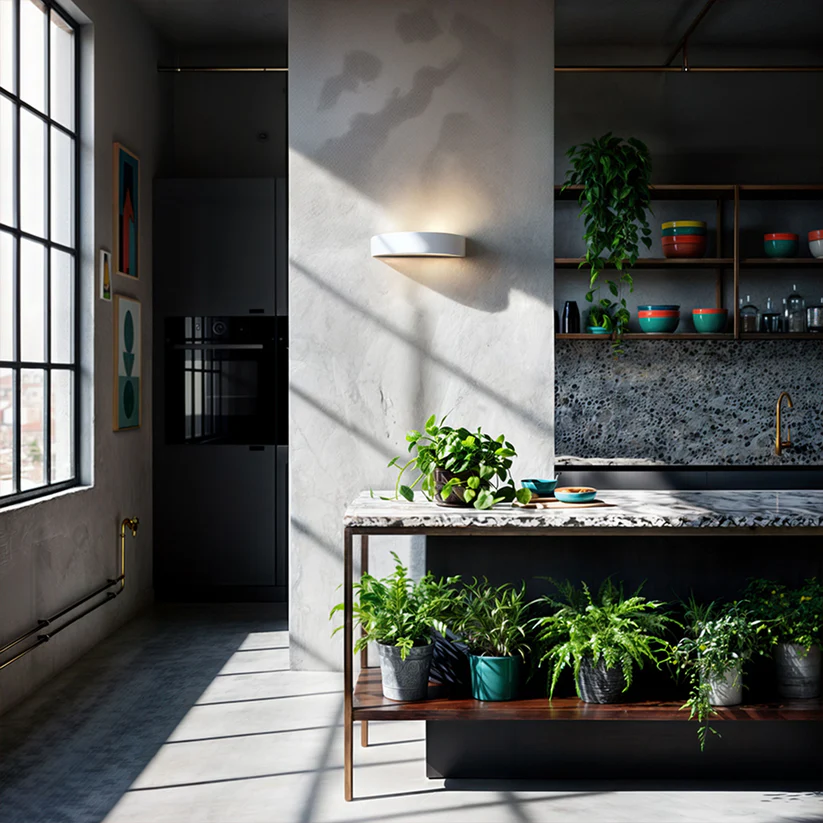 CRESCENT L - lampa de perete [4]